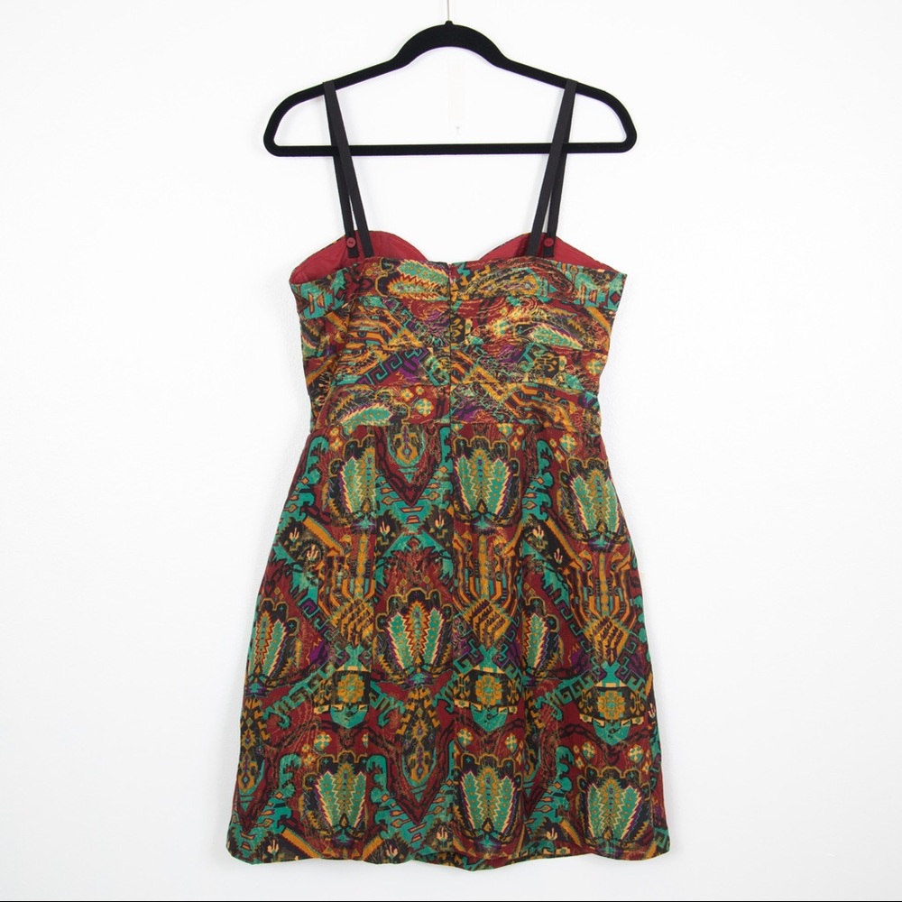 NANETTE LEPORE SILK KHARMA DRESS - Picture 6 of 9